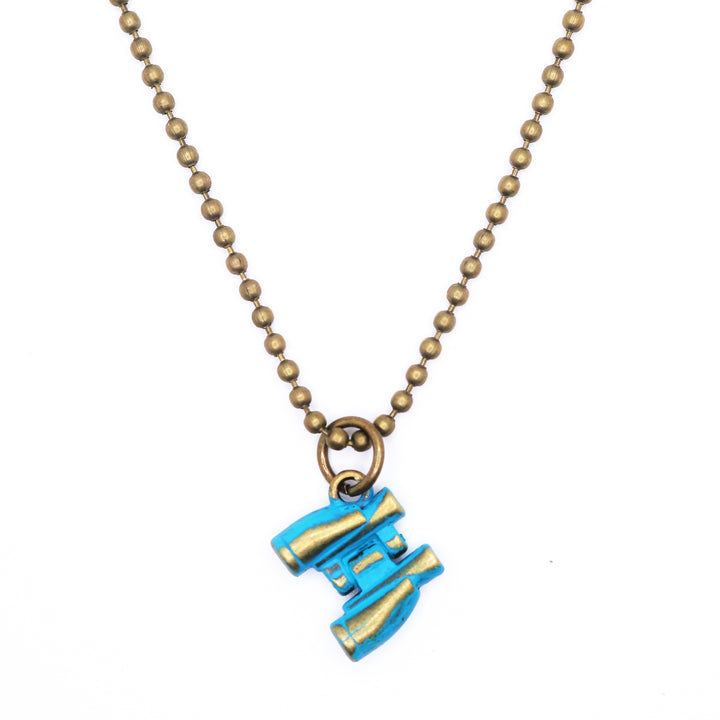 Binoculars Charm (available with Bracelet or Necklace)