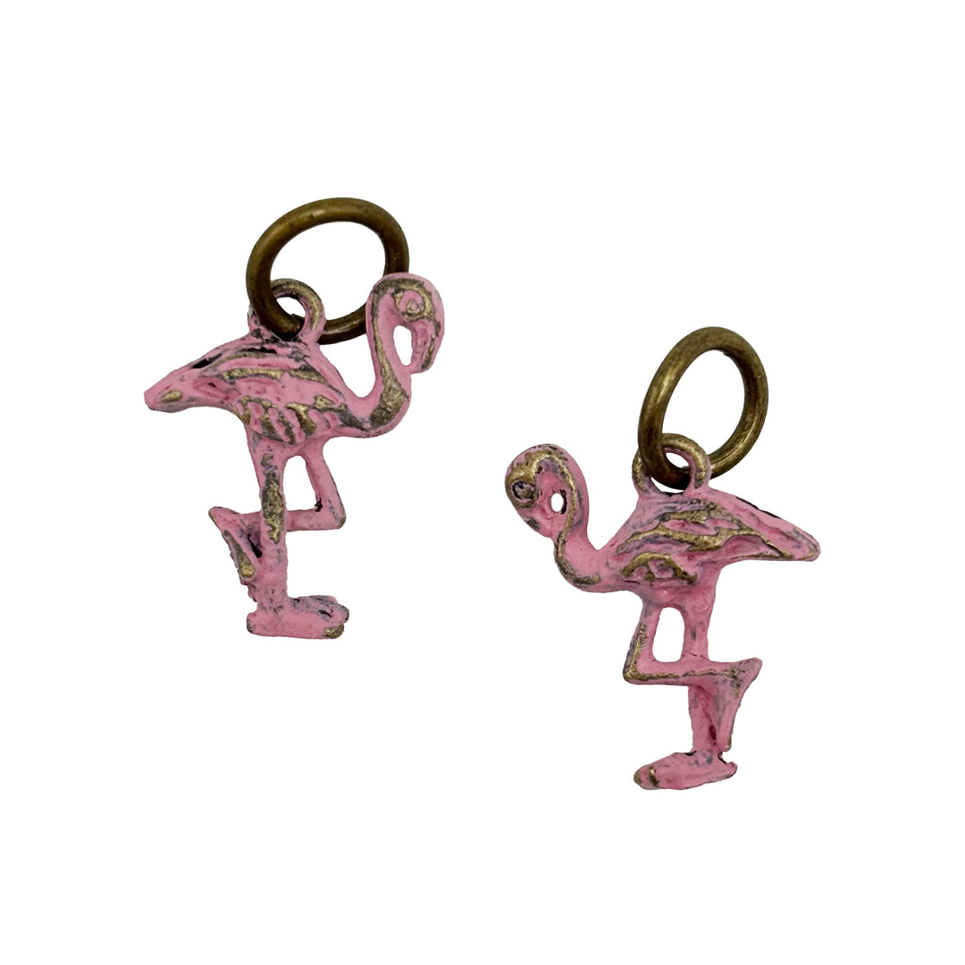Flamingo Charm (available with Bracelet or Necklace)