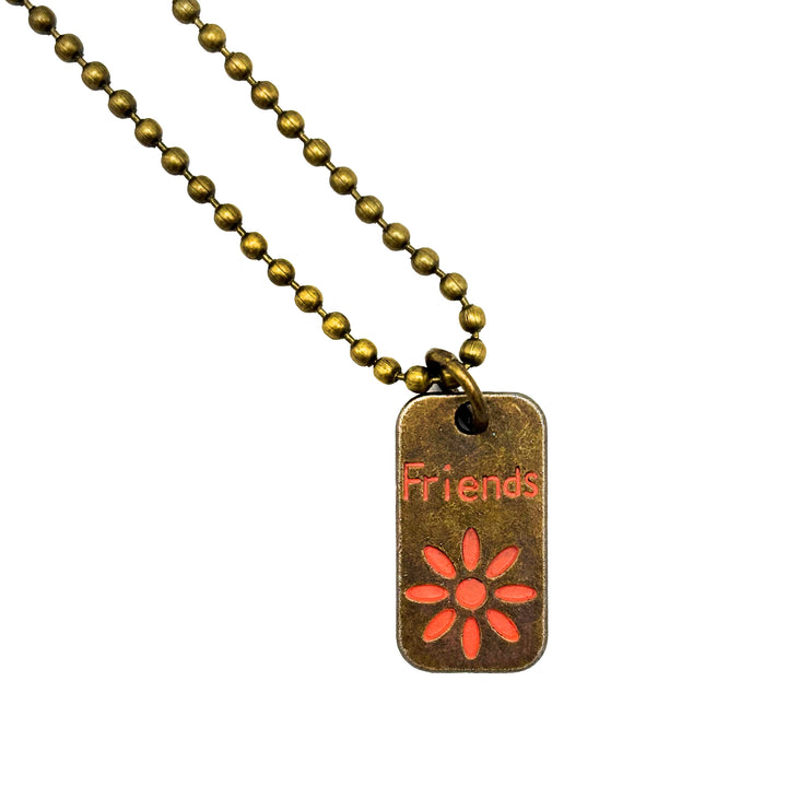 Friends BFF Charm  (available with bracelet or necklace)