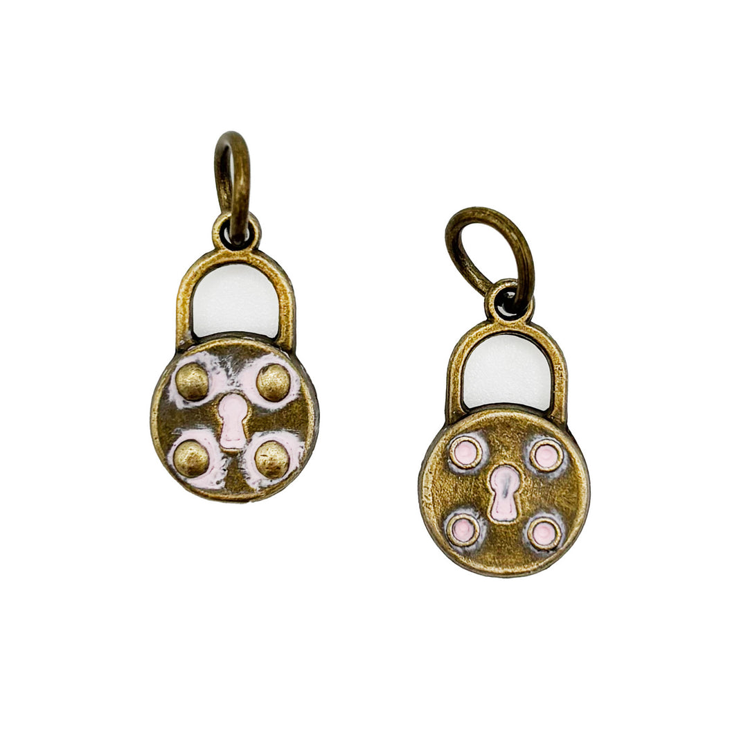 Lock Charm (available with Bracelet or Necklace)