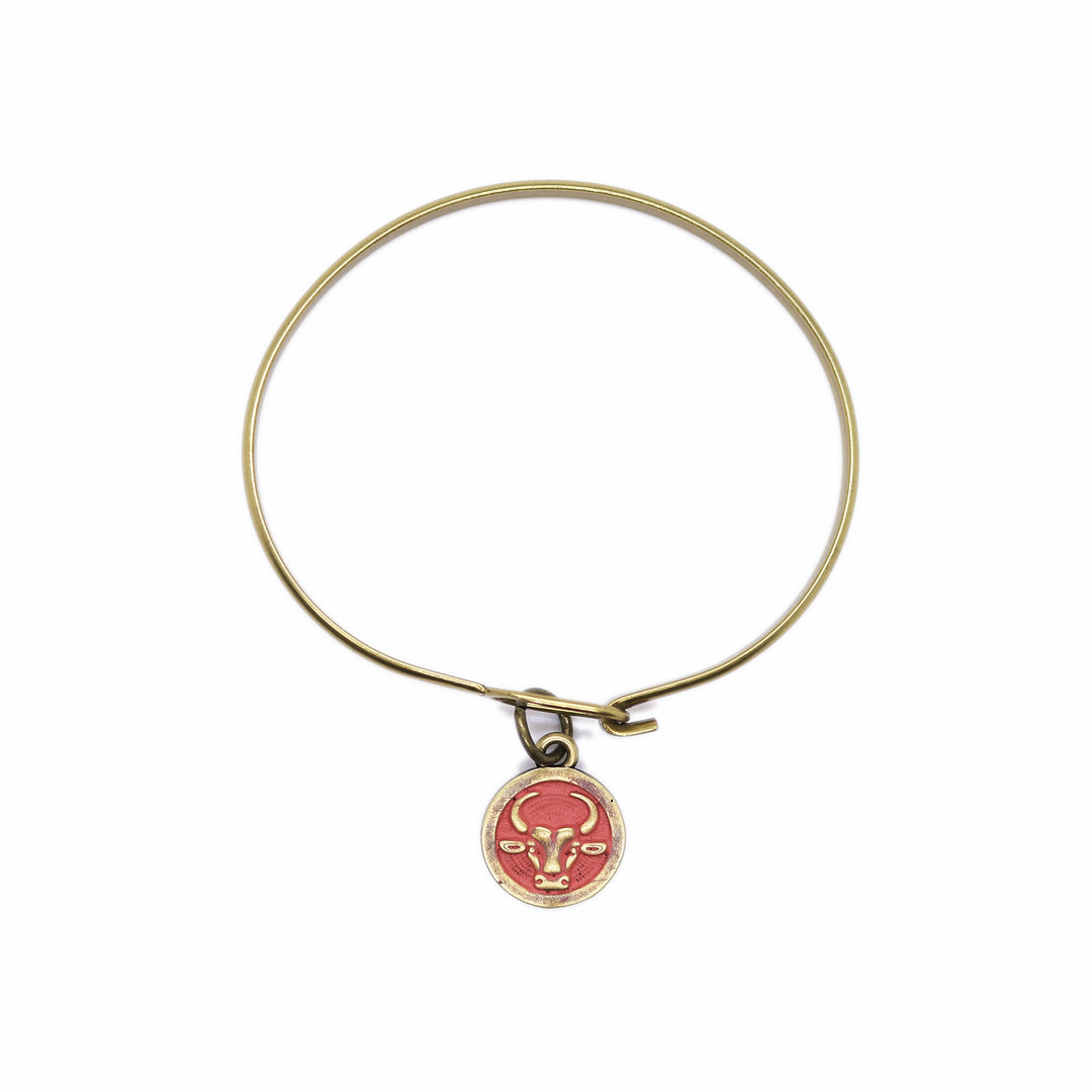 Taurus Zodiac Charm (available with Bracelet or Necklace)
