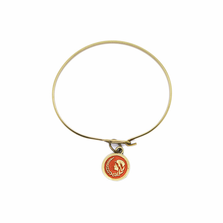 Virgo Zodiac Charm (available with Bracelet or Necklace)