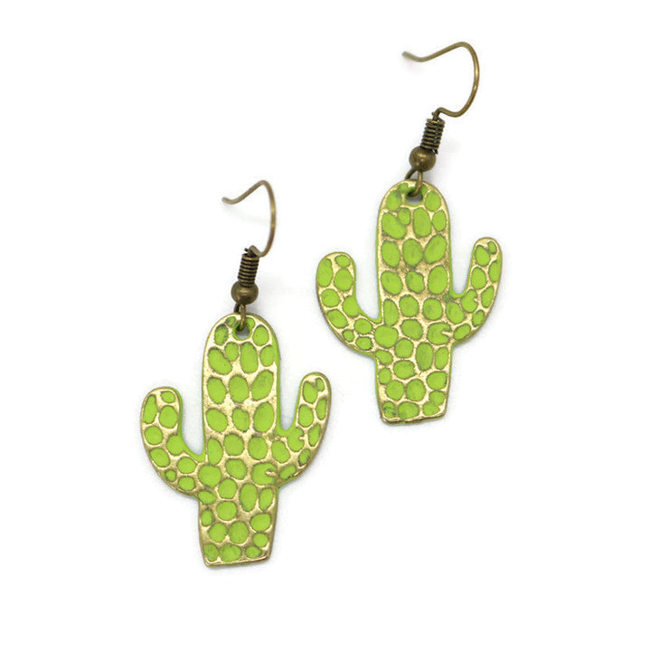 Cactus Horizon Statement Earrings