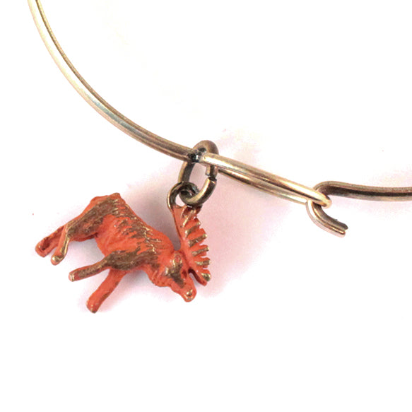 Moose Charm (available with Bracelet or Necklace)
