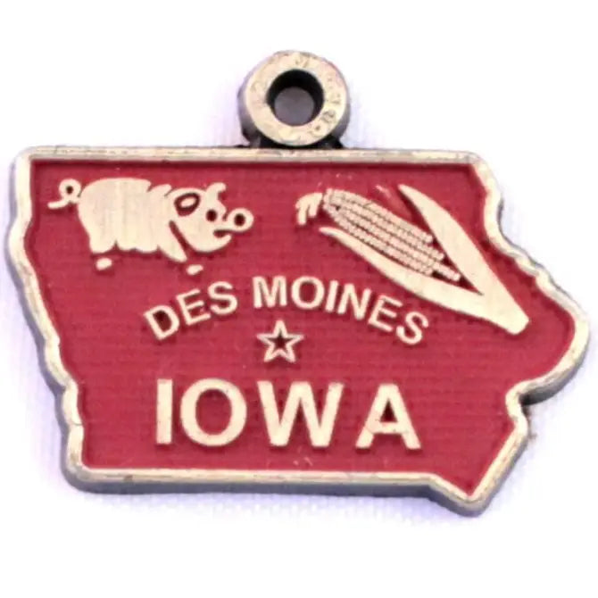Iowa Charm (available with Bracelet or Necklace)