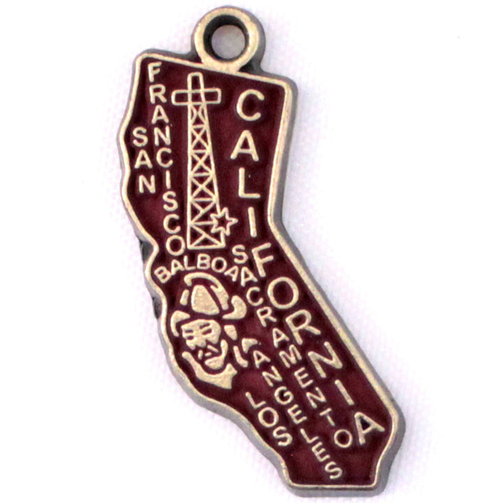 California Charm (available with Bracelet or Necklace)