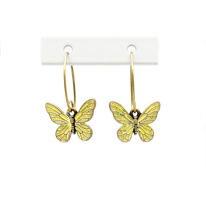 Butterfly Charm Earrings