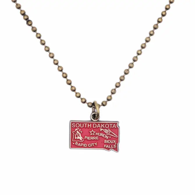 South Dakota Charm (available with Bracelet or Necklace)