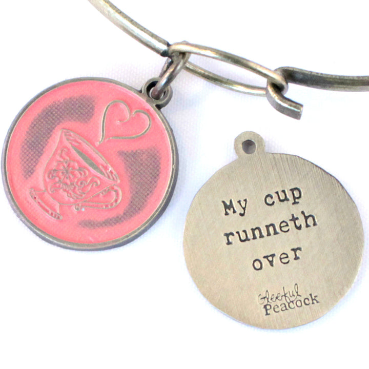 Runneth Over Token (available with Bracelet or Necklace)