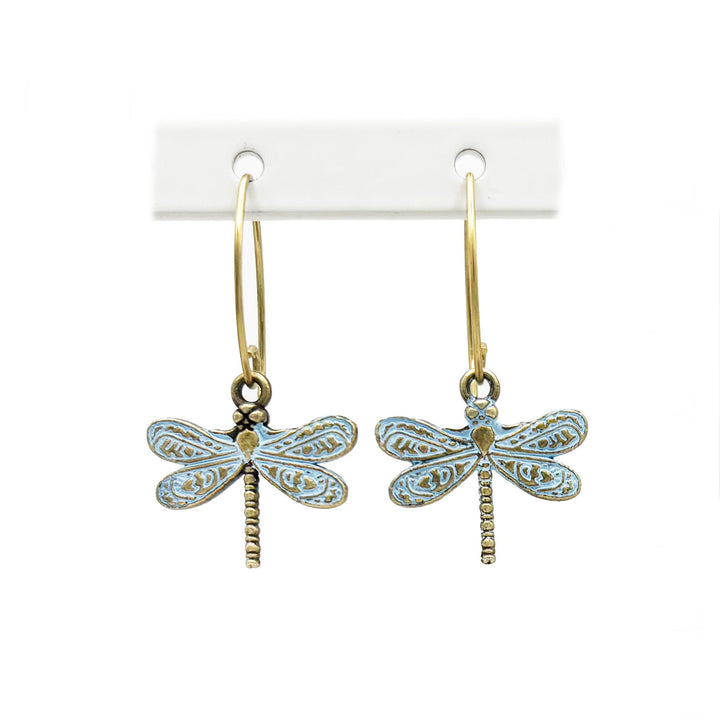 Dragonfly Charm Earrings