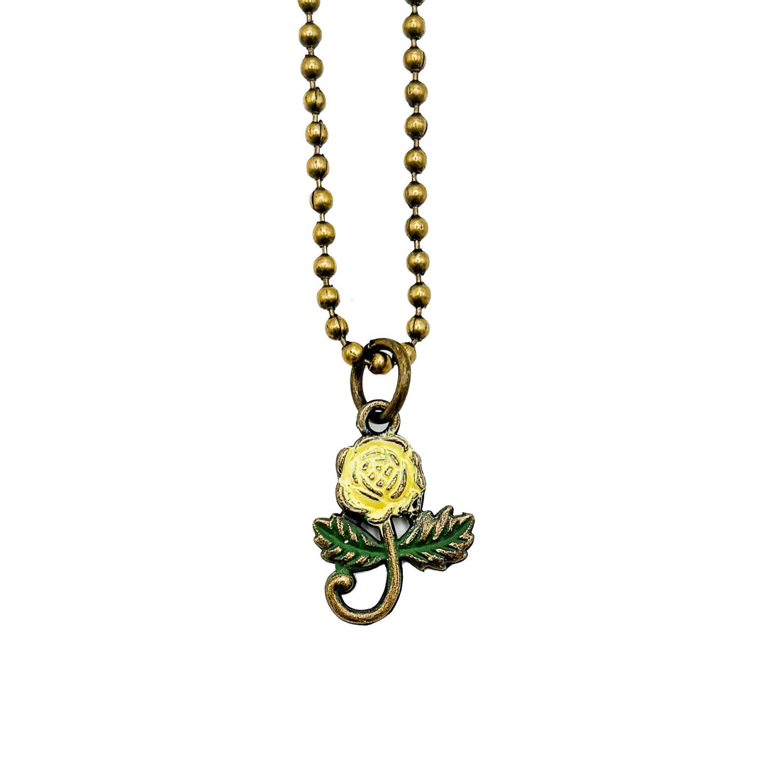 Rose Charm (available with Bracelet or Necklace)