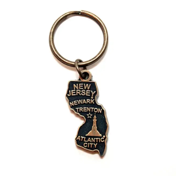 New Jersey Keychain