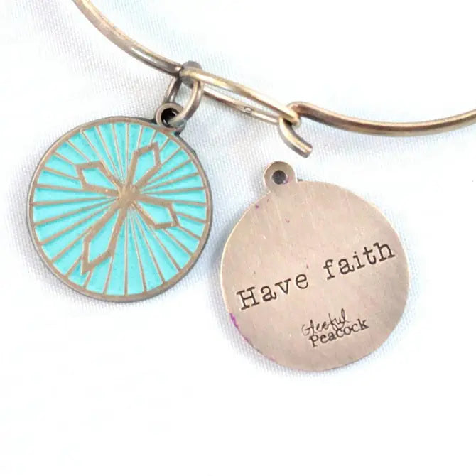 Have Faith Token (available with Bracelet or Necklace)