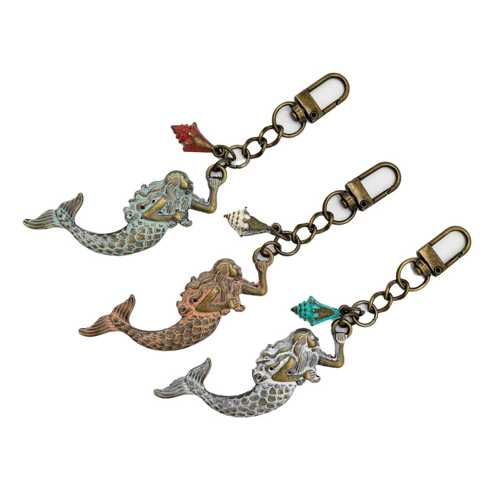 Siren's Call Mermaid Bag Charm or Keychain