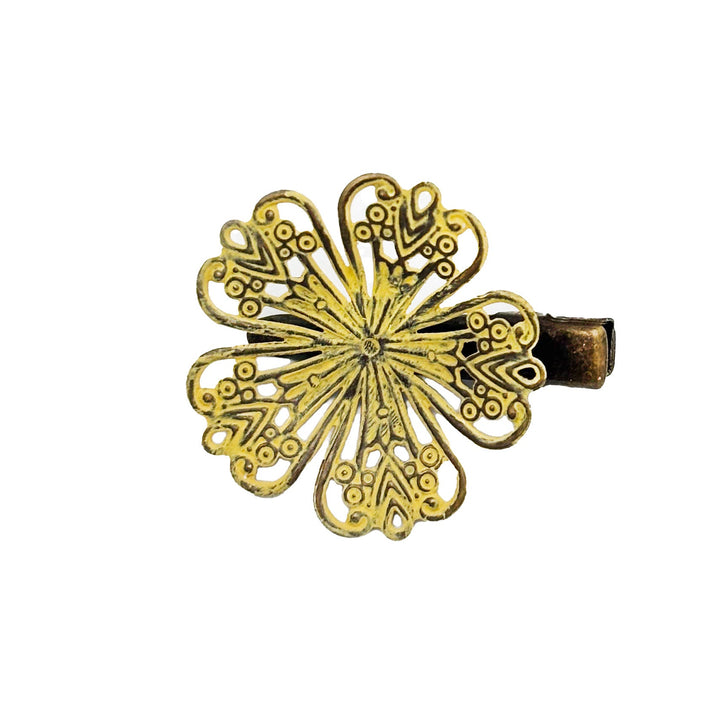 Splendor Flower Filigree Hair Clip