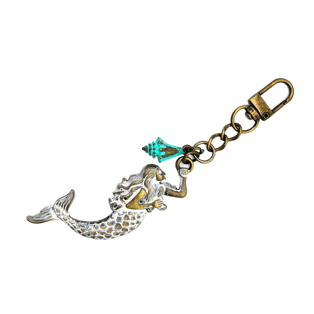 Siren's Call Mermaid Bag Charm or Keychain