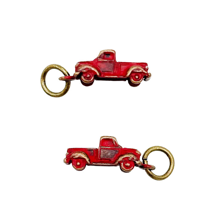 Vintage Pickup Truck Charm (with bracelet or necklace)