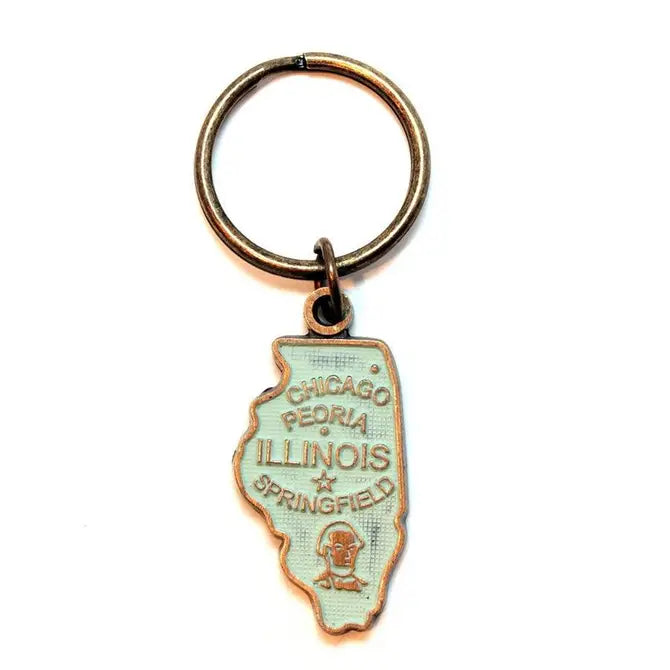 Illinois Keychain