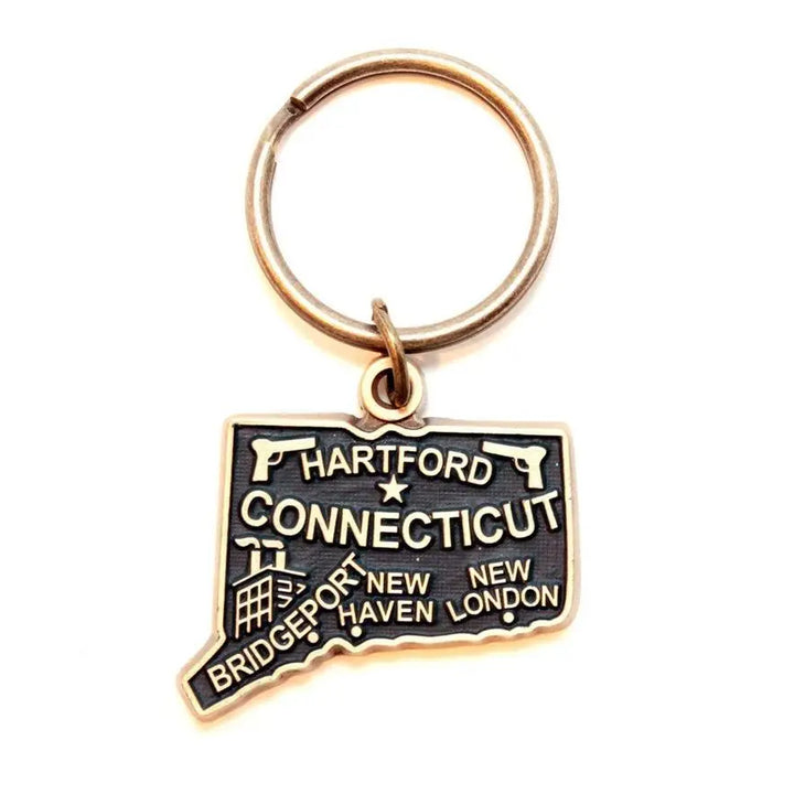Connecticut Keychain