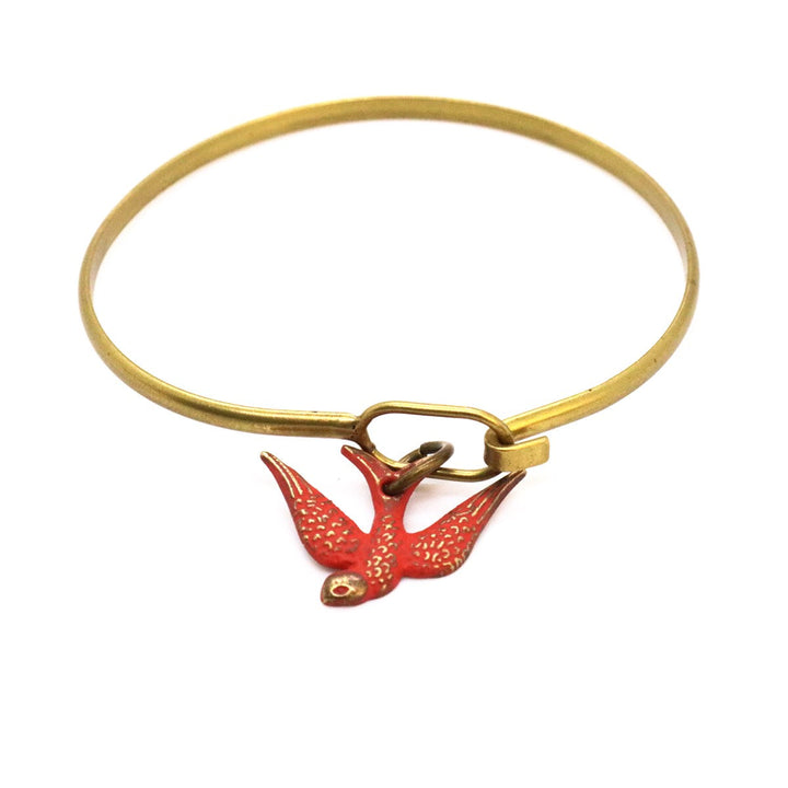 Sparrow Charm (available with Bracelet or Necklace)