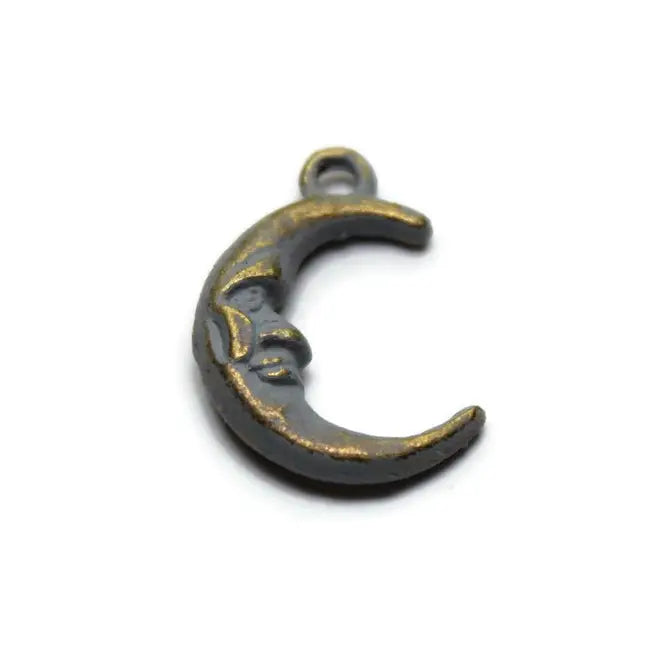 Man in the Moon Charm (available with Bracelet or Necklace)