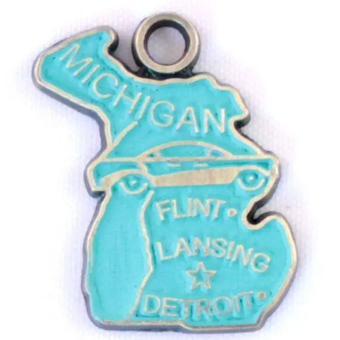Michigan Charm (available with Bracelet or Necklace)