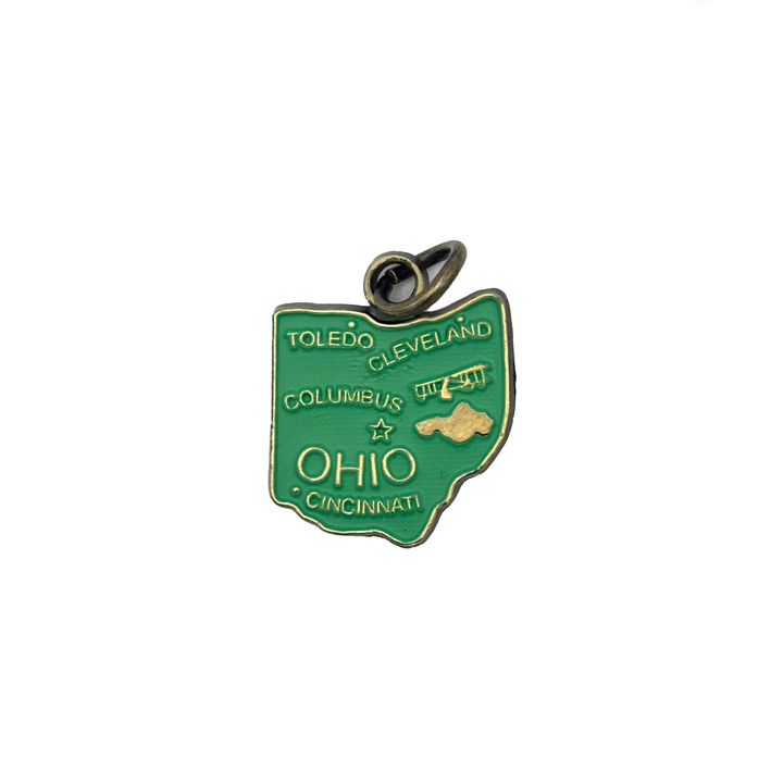 Ohio Charm (available with Bracelet or Necklace)