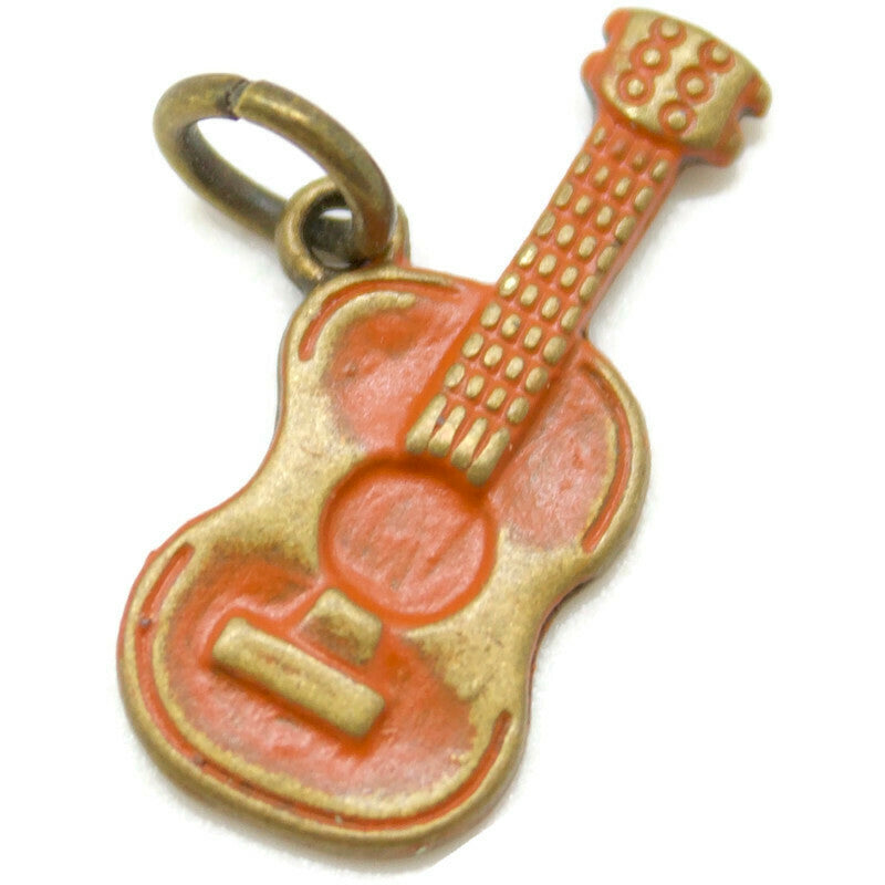 Acoustic Guitar Charm (available with Bracelet or Necklace)