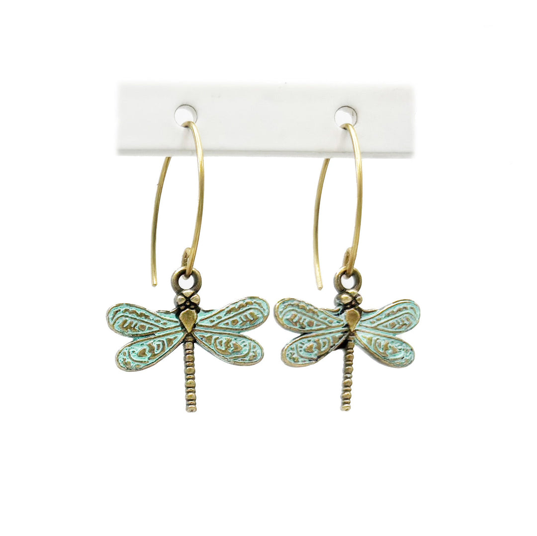 Dragonfly Charm Earrings