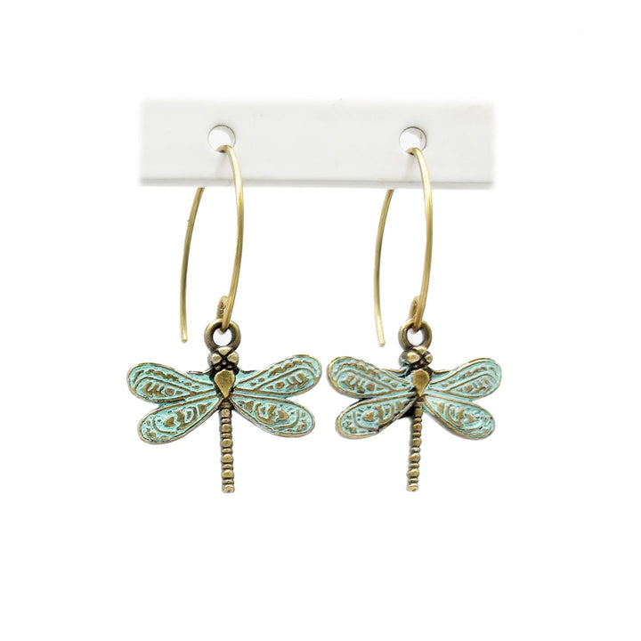 Dragonfly Charm Earrings