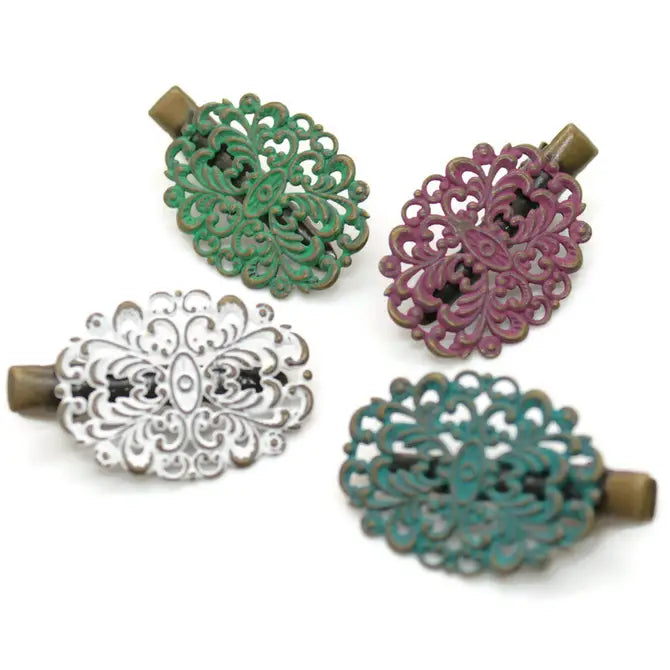 Higher Self Filigree Hair Clip