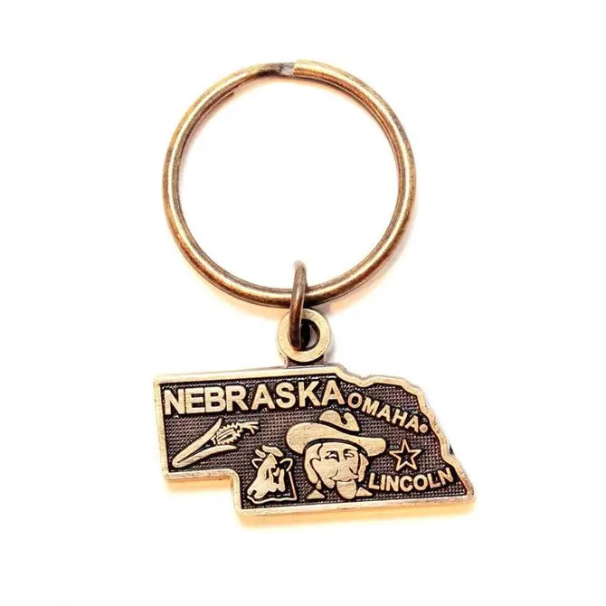 Nebraska Keychain