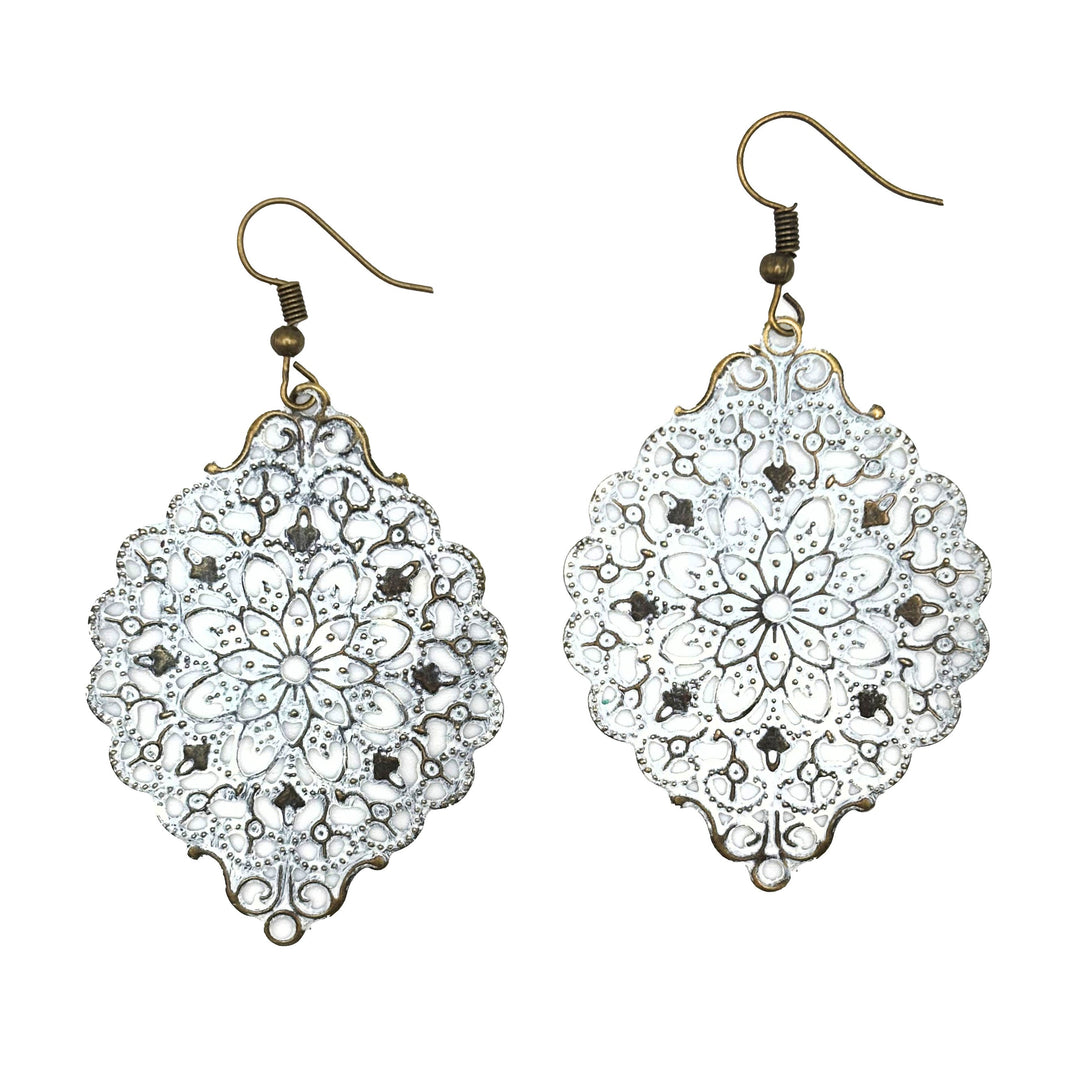 Dream Catcher Filigree Earrings