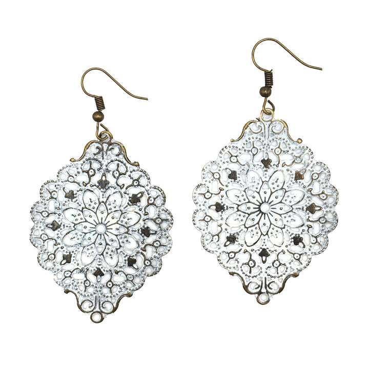 Dream Catcher Filigree Earrings