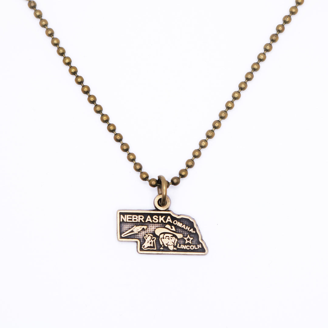 Nebraska Charm (available with Bracelet or Necklace)