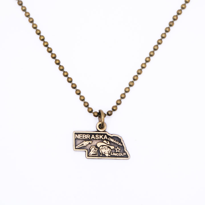 Nebraska Charm (available with Bracelet or Necklace)