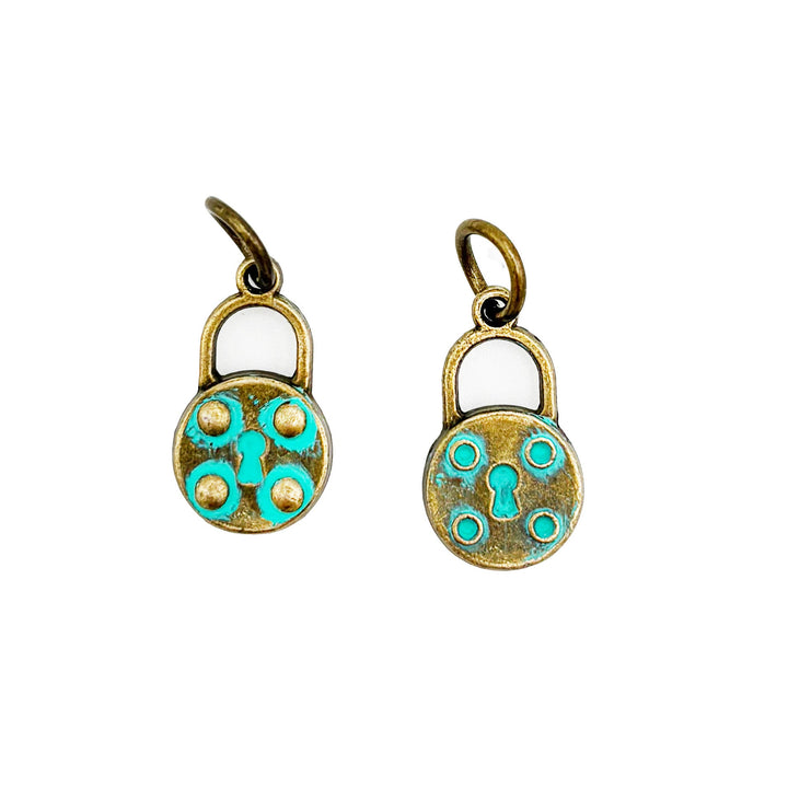 Lock Charm (available with Bracelet or Necklace)
