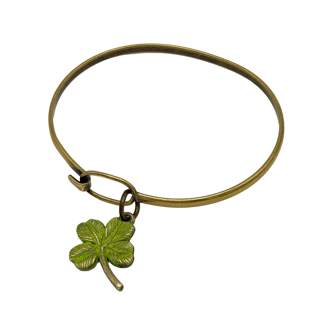 Four Leaf Clover Lucky Charm (available with Bracelet or Necklace)