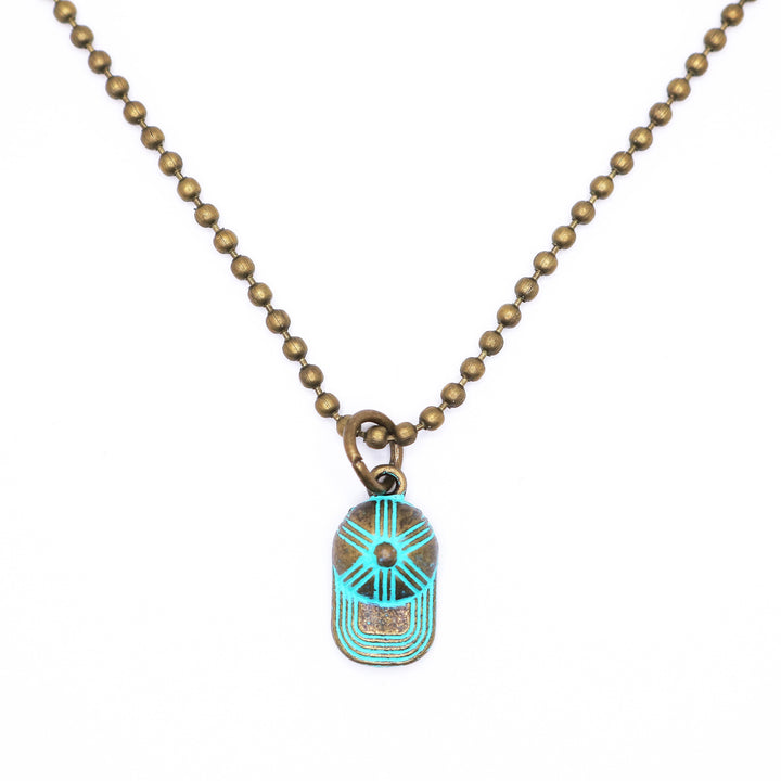 Baseball Cap Charm (available with Bracelet or Necklace)