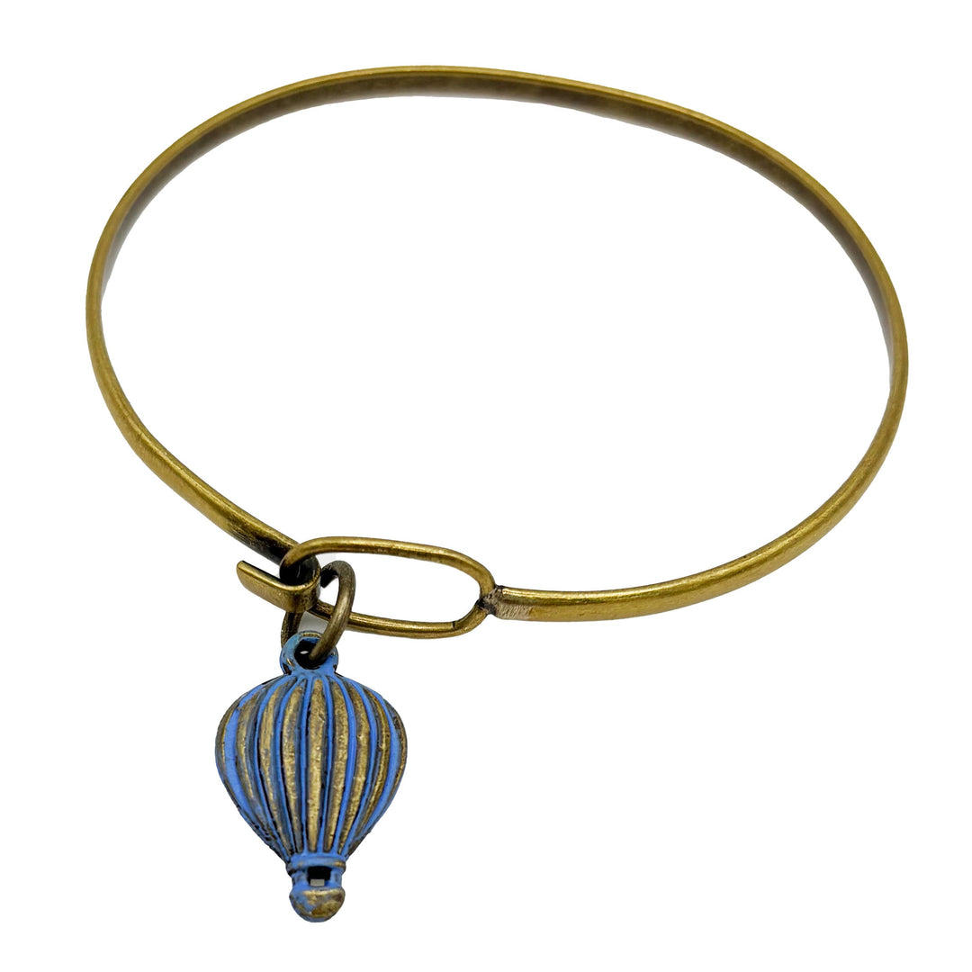 Hot Air Balloon Charm (available with Bracelet or Necklace)