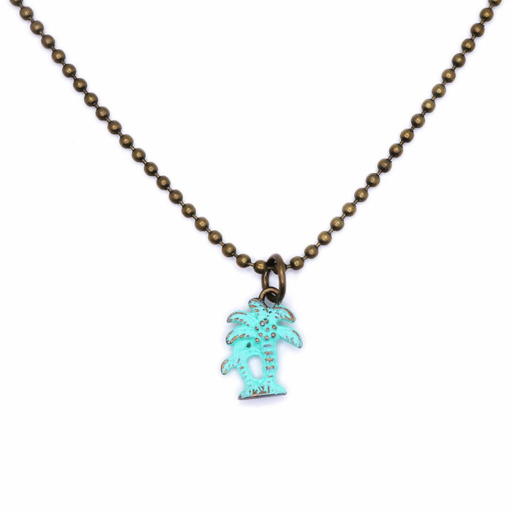 Palm Tree Charm (available with Bracelet or Necklace)