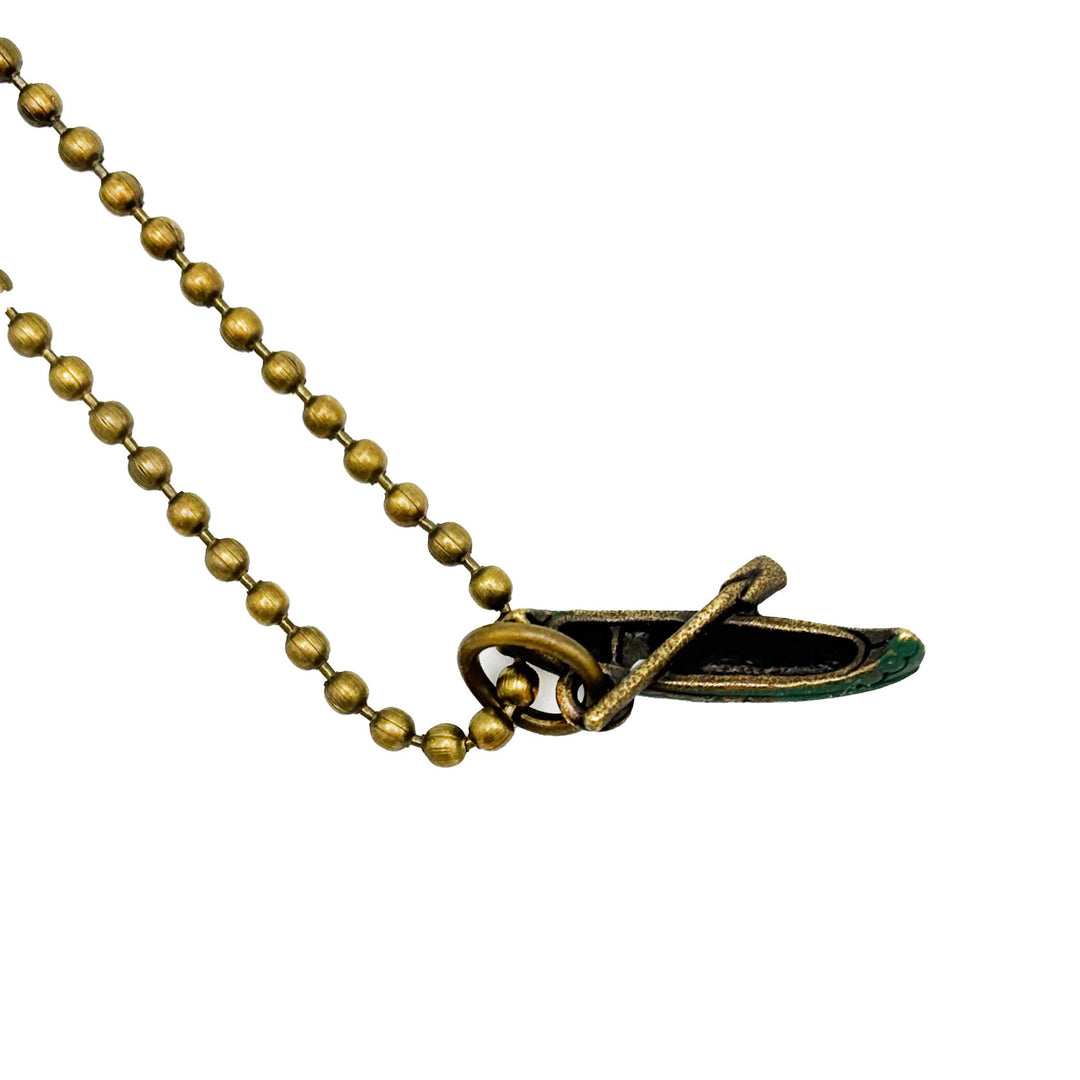 Canoe Charm (available with Bracelet or Necklace)