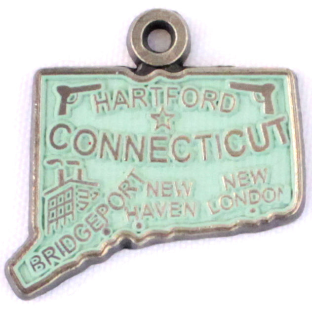 Connecticut Charm (available with Bracelet or Necklace)