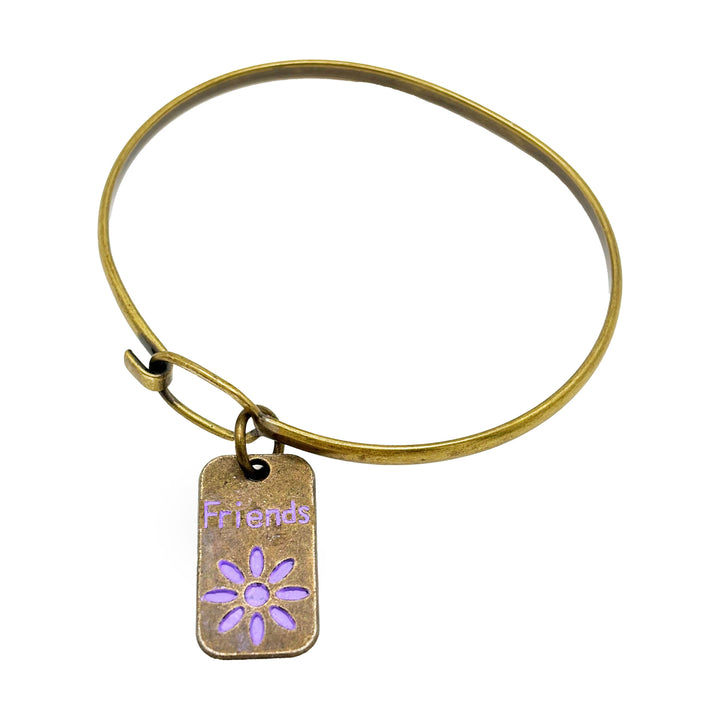 Friends BFF Charm  (available with bracelet or necklace)