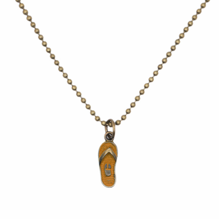 Flip Flop Charm (available with Bracelet or Necklace)