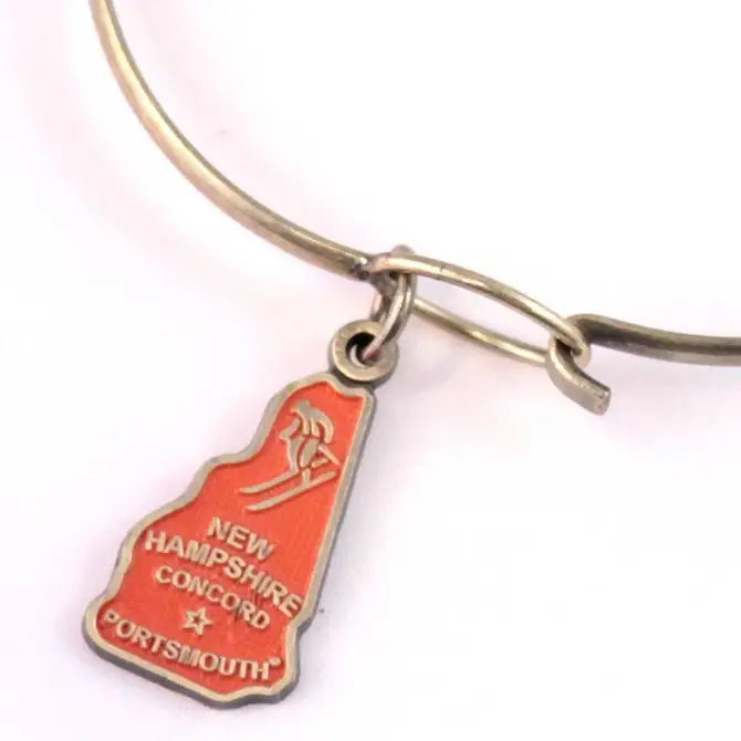 New Hampshire Charm (available with Bracelet or Necklace)