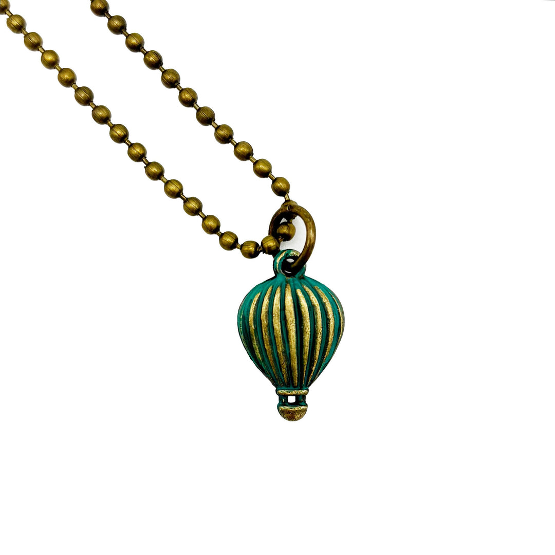 Hot Air Balloon Charm (available with Bracelet or Necklace)