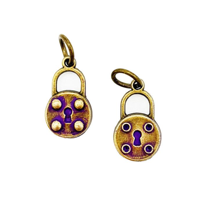 Lock Charm (available with Bracelet or Necklace)
