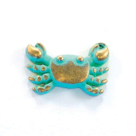 Crab Charm (available with Bracelet or Necklace)