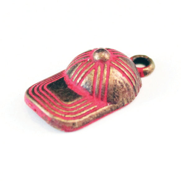 Baseball Cap Charm (available with Bracelet or Necklace)